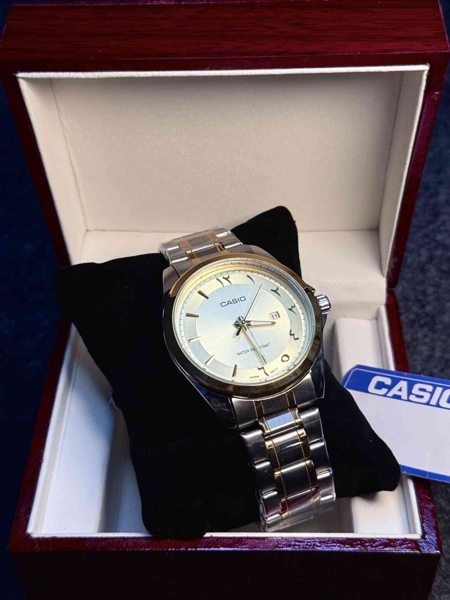 CASIO Analog Golden Dial